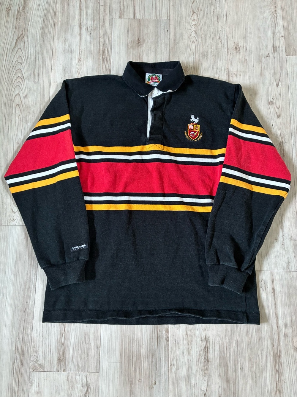 Vintage University of Guelph Barbarian Rugby Polo